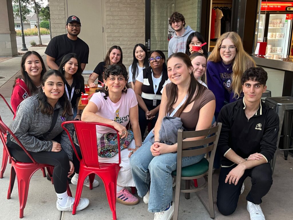 Group of interns on National Intern Day