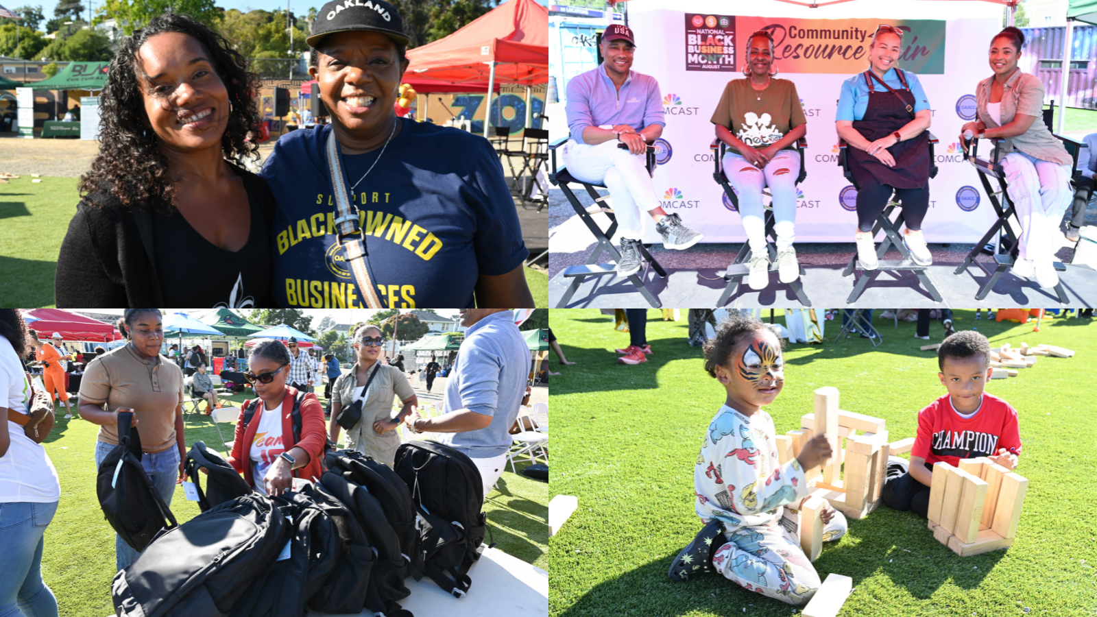 Comcast and OAACC host Black Business Month Community Resource Fair in Oakland, CA