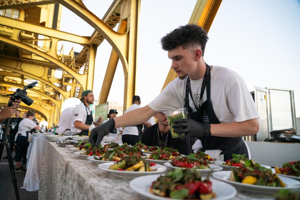 Tower Bridge Dinner on Sunday, Sept. 8, 2024 in Sacramento, Calif.