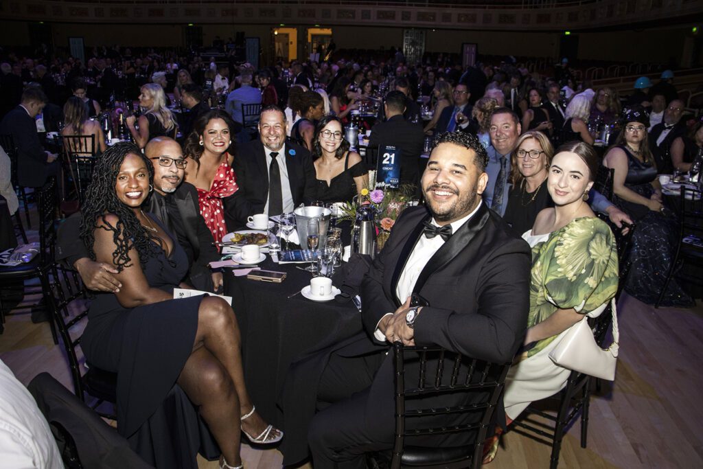 Comcast California team at 11th Annual Hard Hats and High Heels Gala - Habitat for Humanity of Greater Sacramento