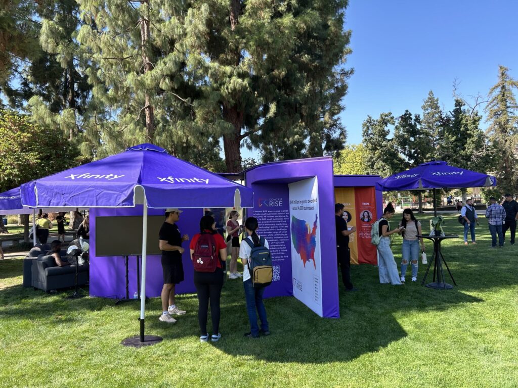 Xfinity Unity Tour at Fresno State. Oct. 2, 2024. Comcast California