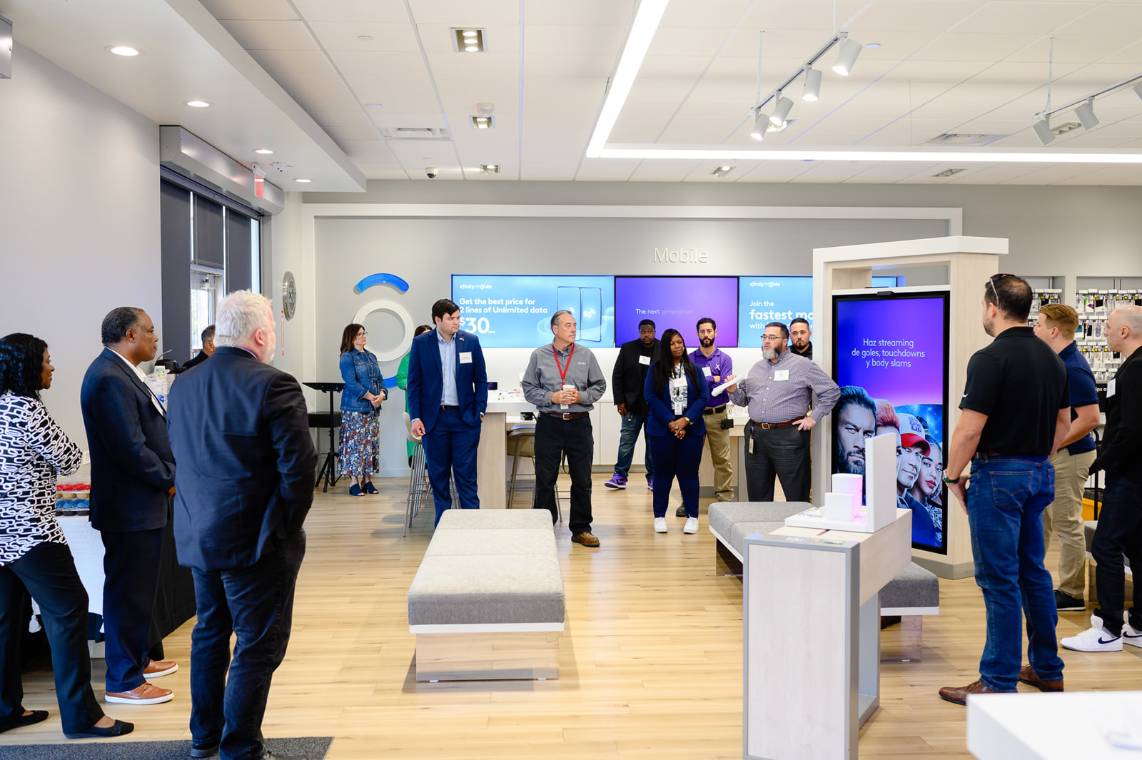 Local Leaders Get Behind-the-Scenes Tour of Technology Nucleus ...