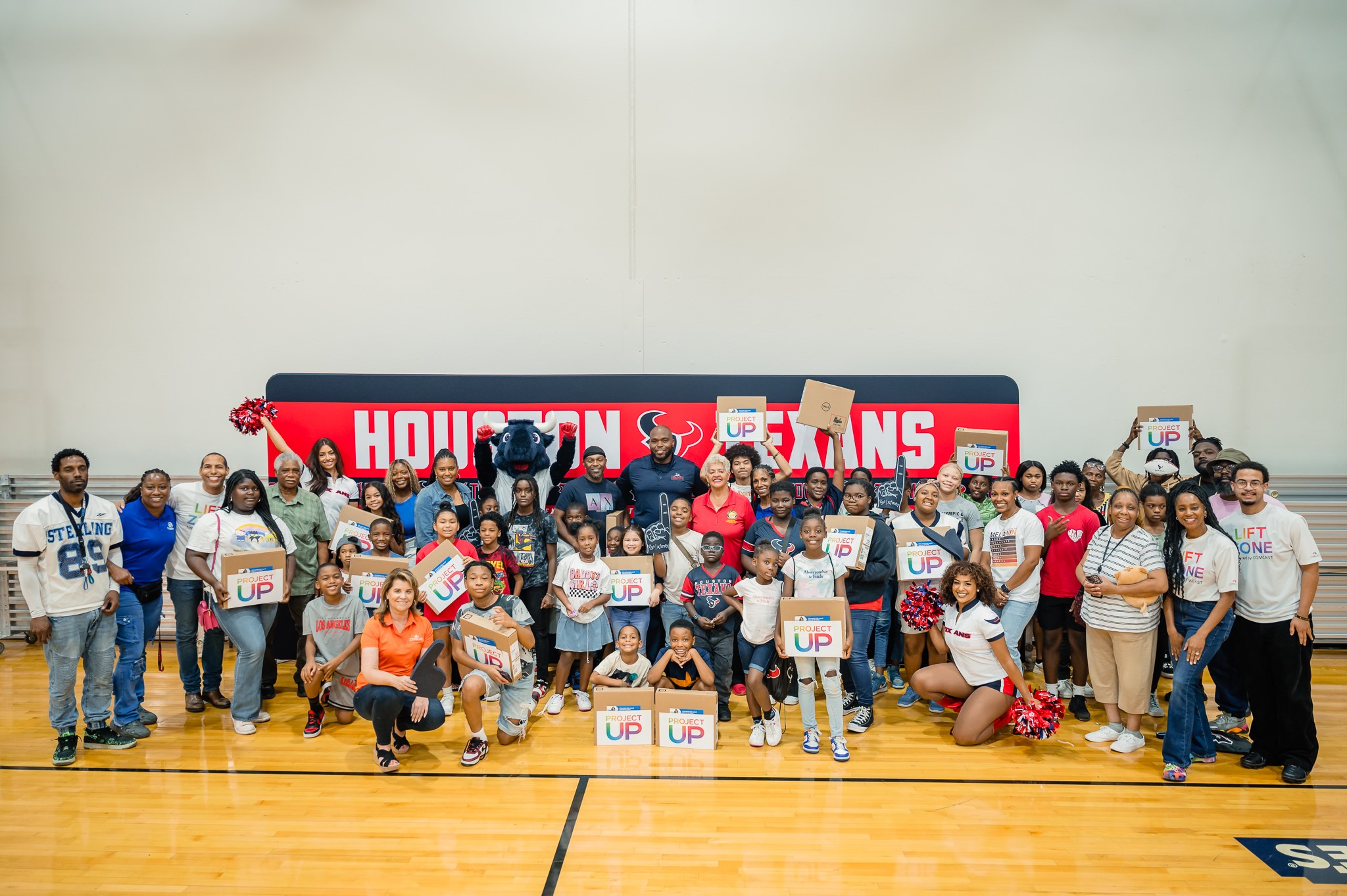 Texans/Comcast Boys and Girls Club