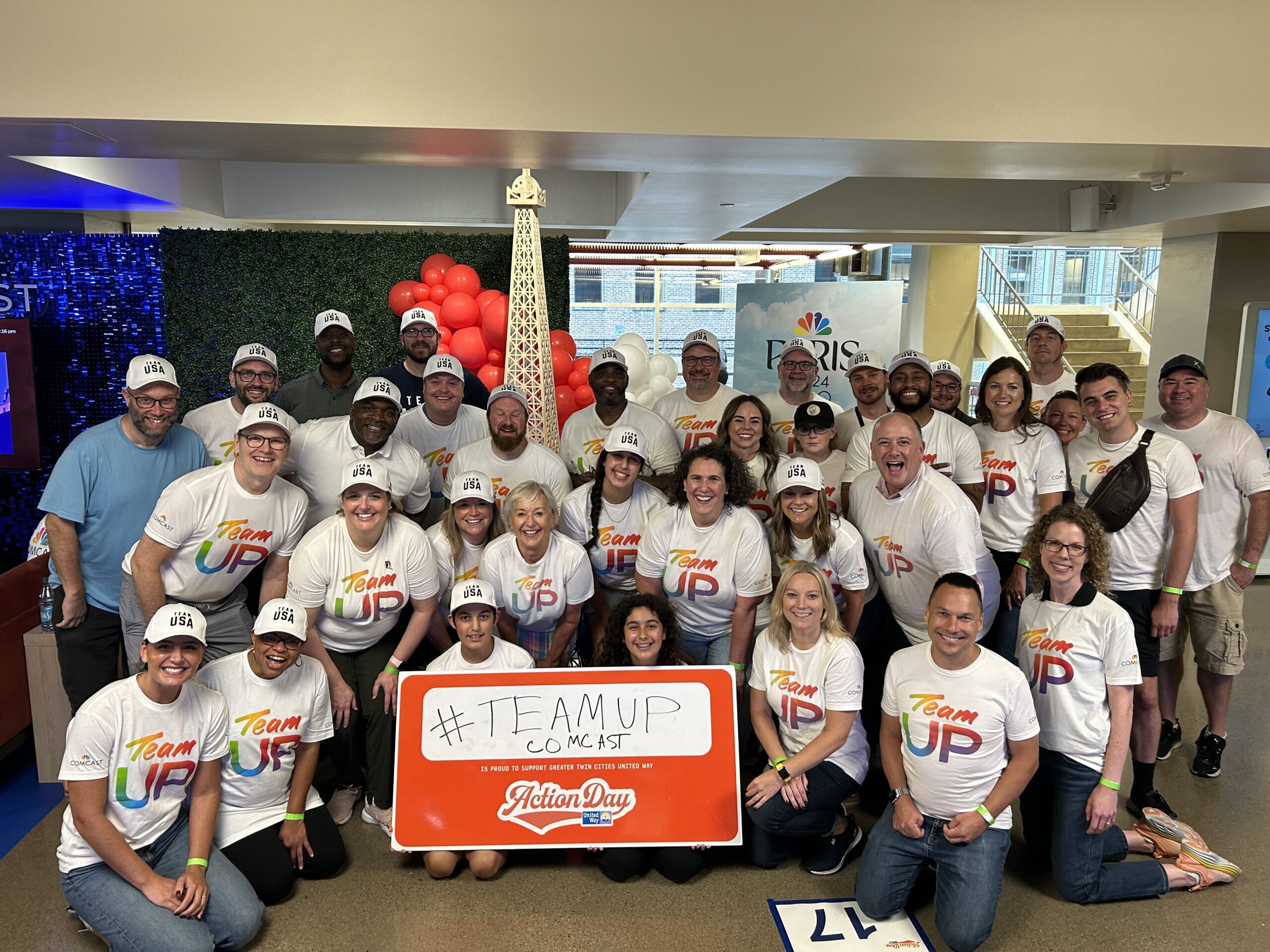 Comcast Brings The Spirit of the Olympic Games to Action Day and Down for the Challenge