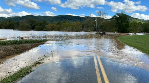 Flooding from Helene.