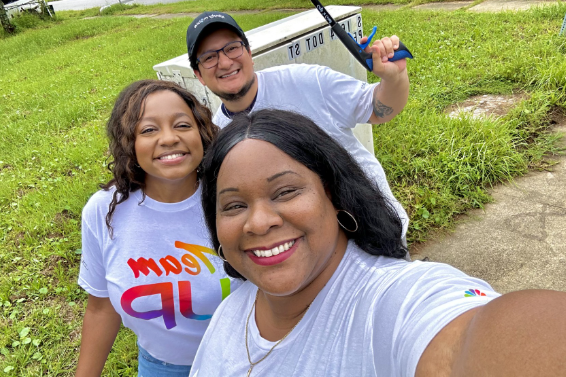 Community Unites for Campus Clean-Up And Celebration of Legacy at Edward Waters University