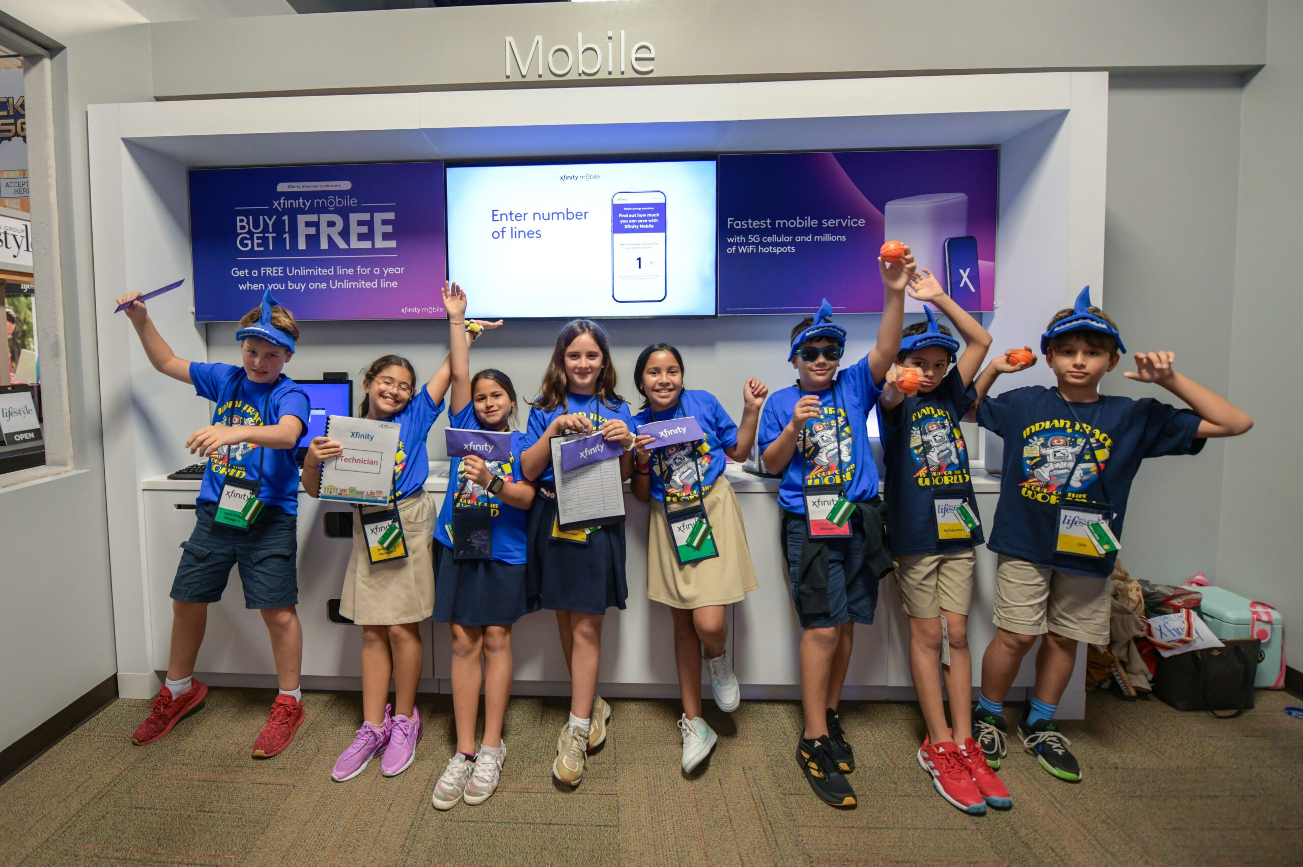 Xfinity Store Run by Kids Opens at Junior Achievement of South Florida’s BizTown