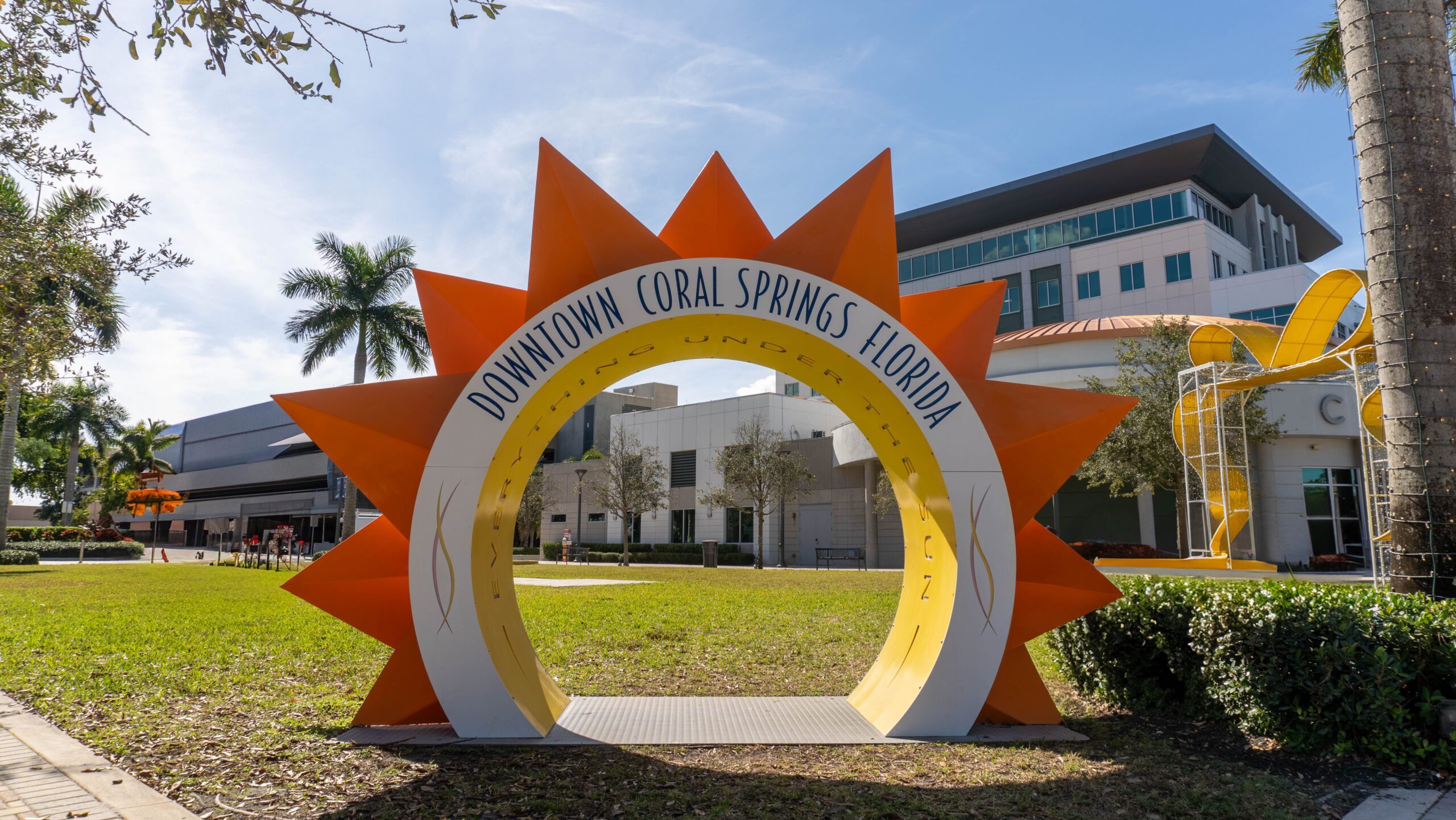 Downtown Coral Springs Sign