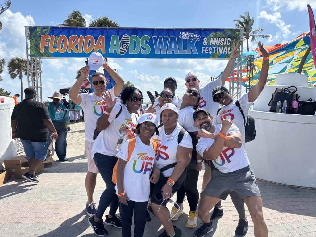 group of people pose for a picture