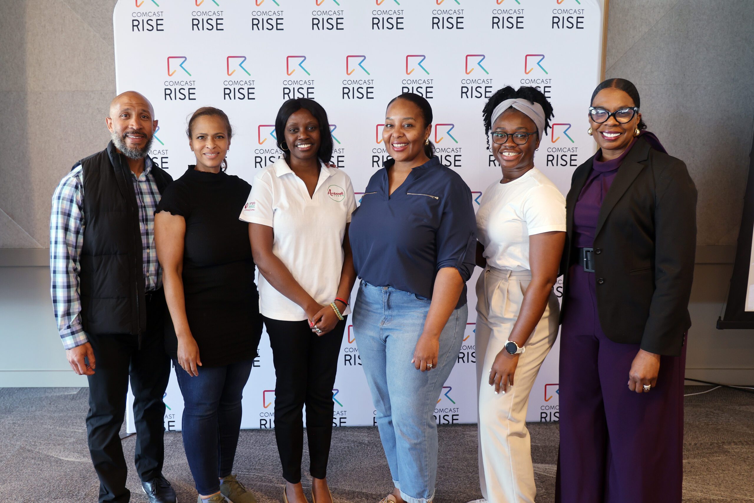 Guests at the Comcast RISE Announcement event in Utah