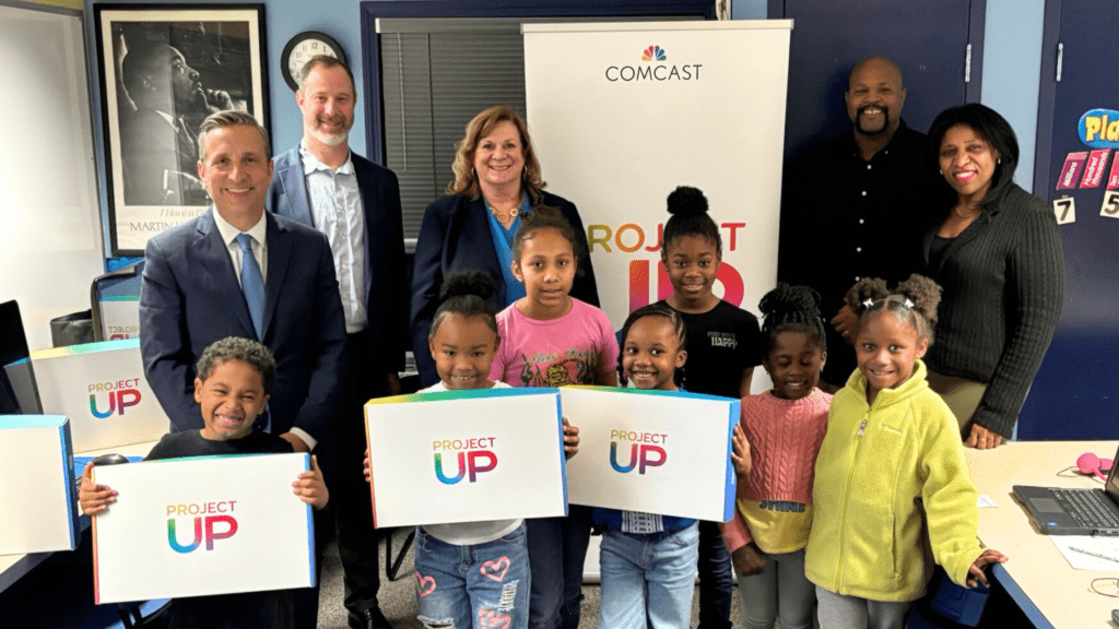 Comcast donates 50 laptops to Norwalk Housing Authority