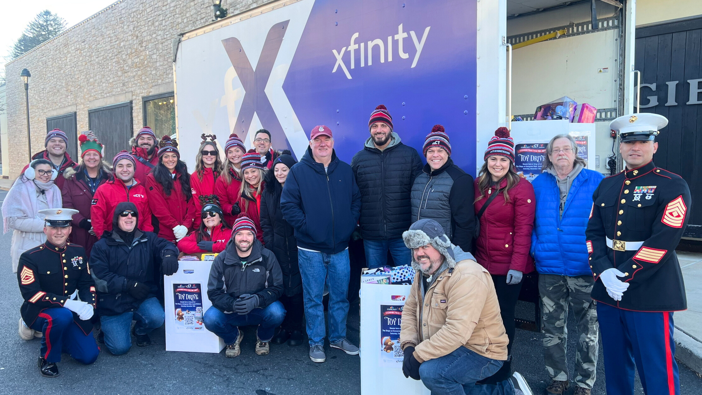 Comcast and Toys for Tots